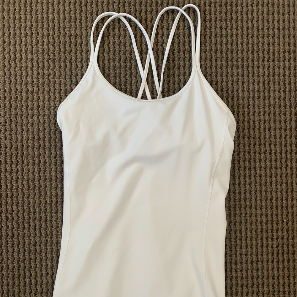 White Lululemon Tank Top
